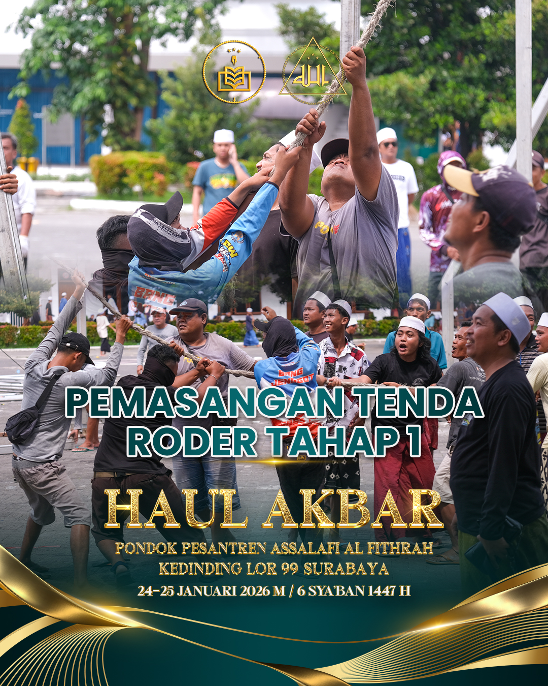 “Istana” 8.000 m² untuk Haul Akbar Al Fithrah 2026